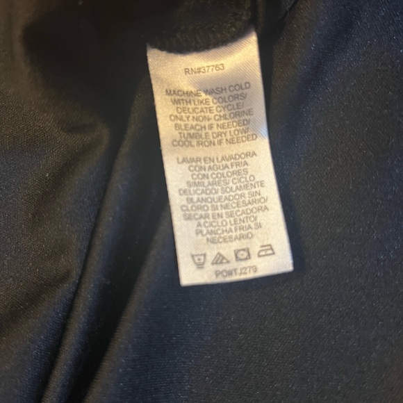 Black and White Striped Laundry by Design Dress Size Medium - Picture 12 of 14